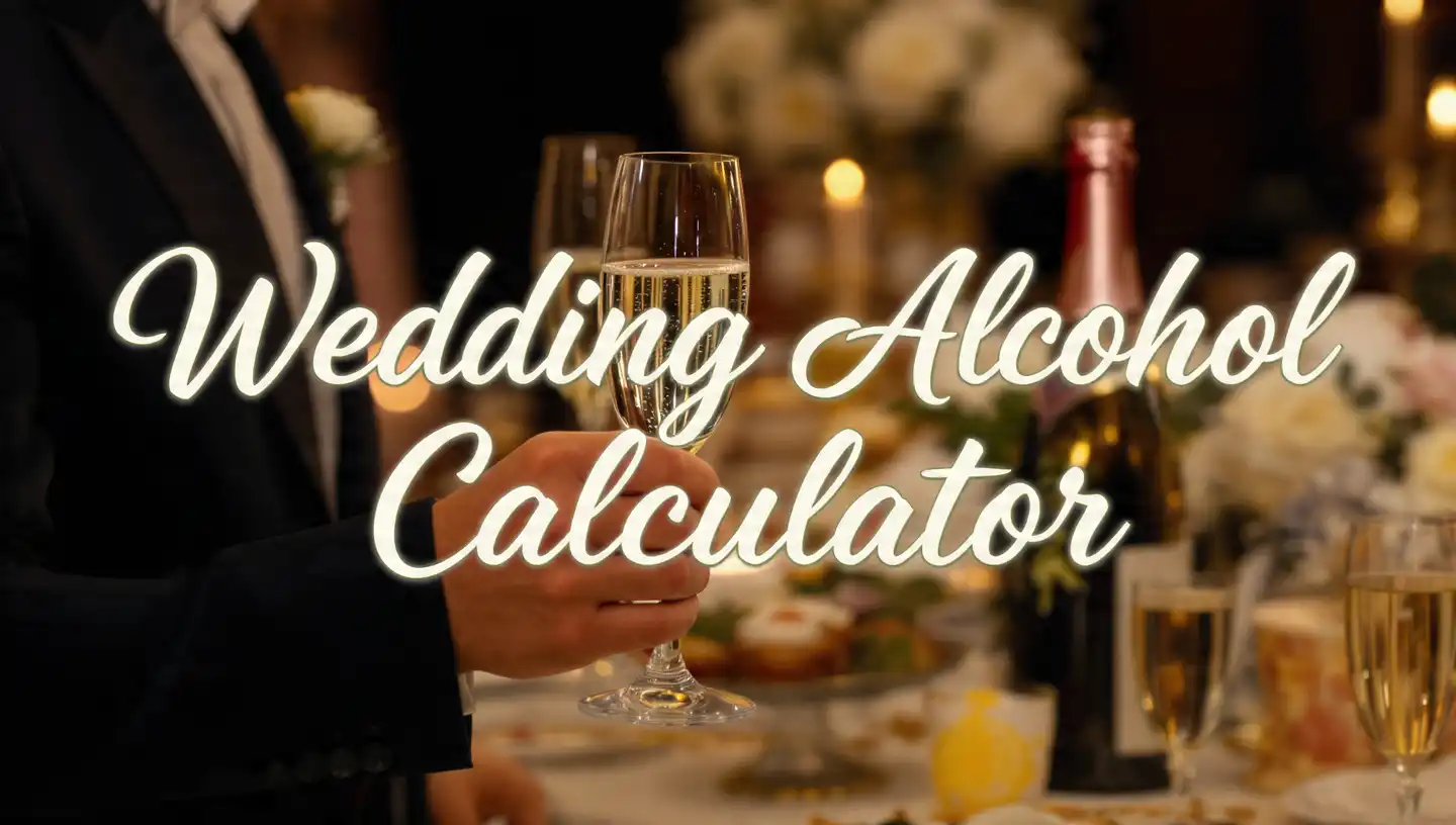 Wedding Alcohol Calculator